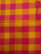 Blue & Multicolored Checks - Soft Silk - Shop on ShrusEternity.com
