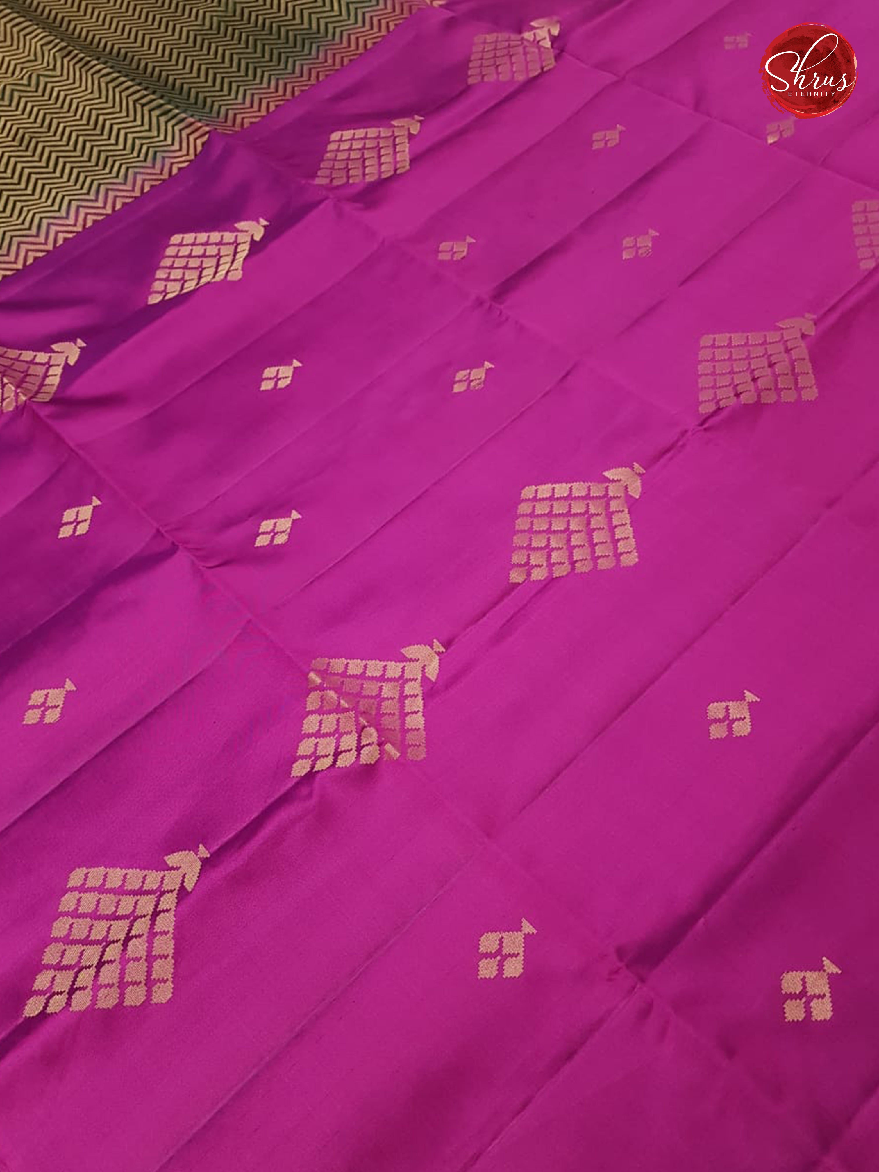 Majenta Pink & Green - Soft Silk - Shop on ShrusEternity.com