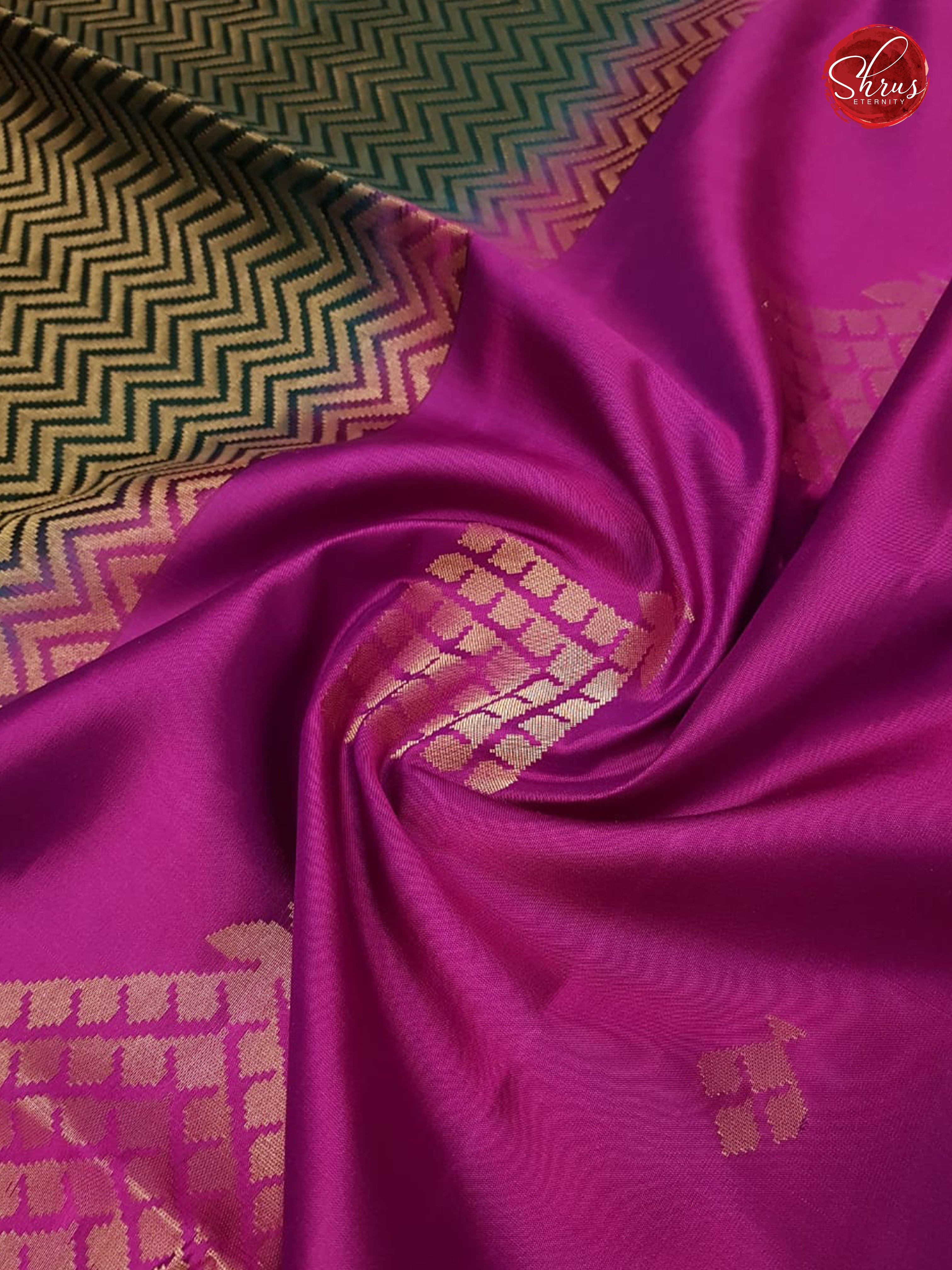 Majenta Pink & Green - Soft Silk - Shop on ShrusEternity.com