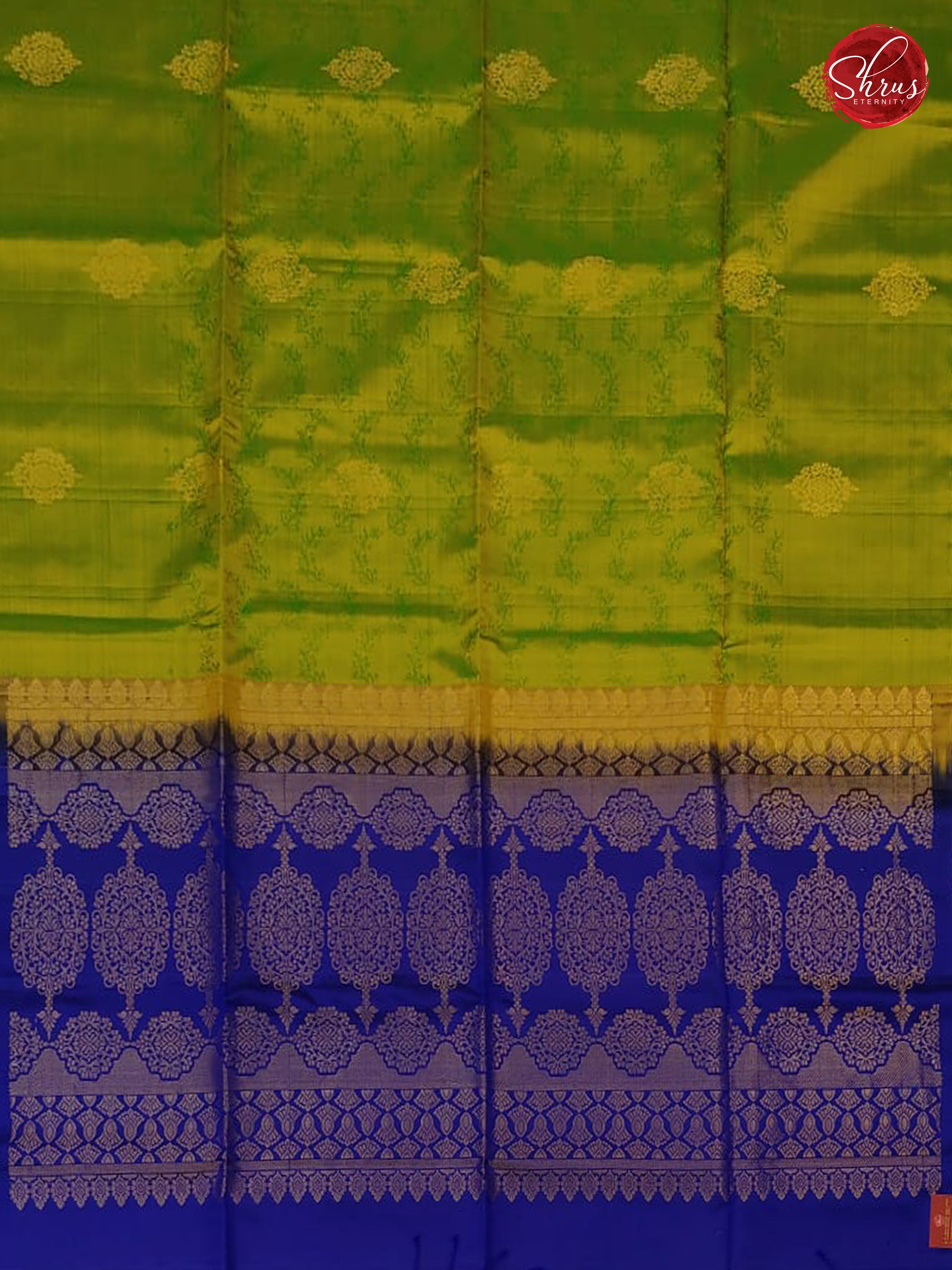 Leaf Green & Blue - Soft Silk - Shop on ShrusEternity.com