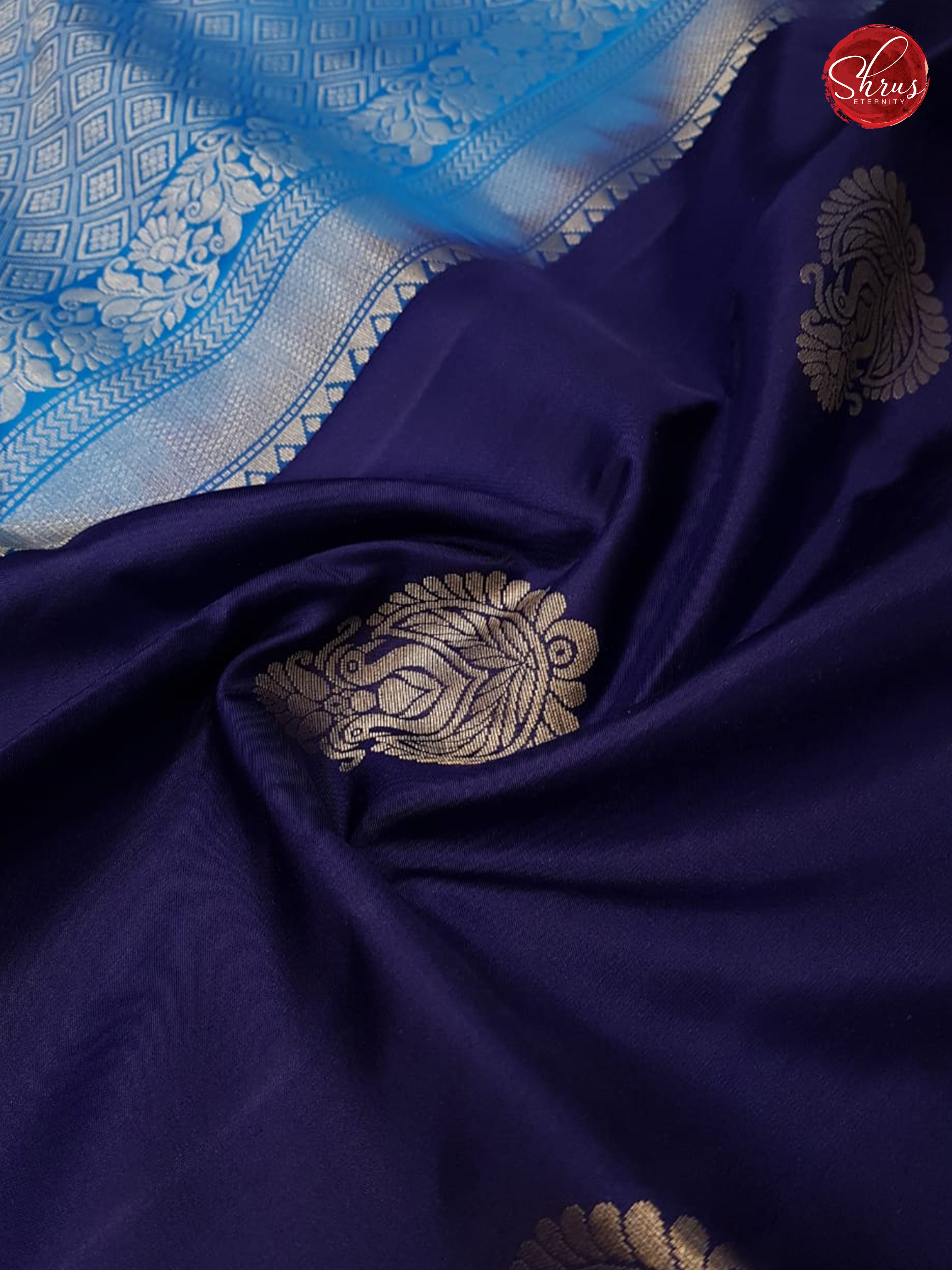 Blue & Copper Sulphate Blue - Soft Silk - Shop on ShrusEternity.com