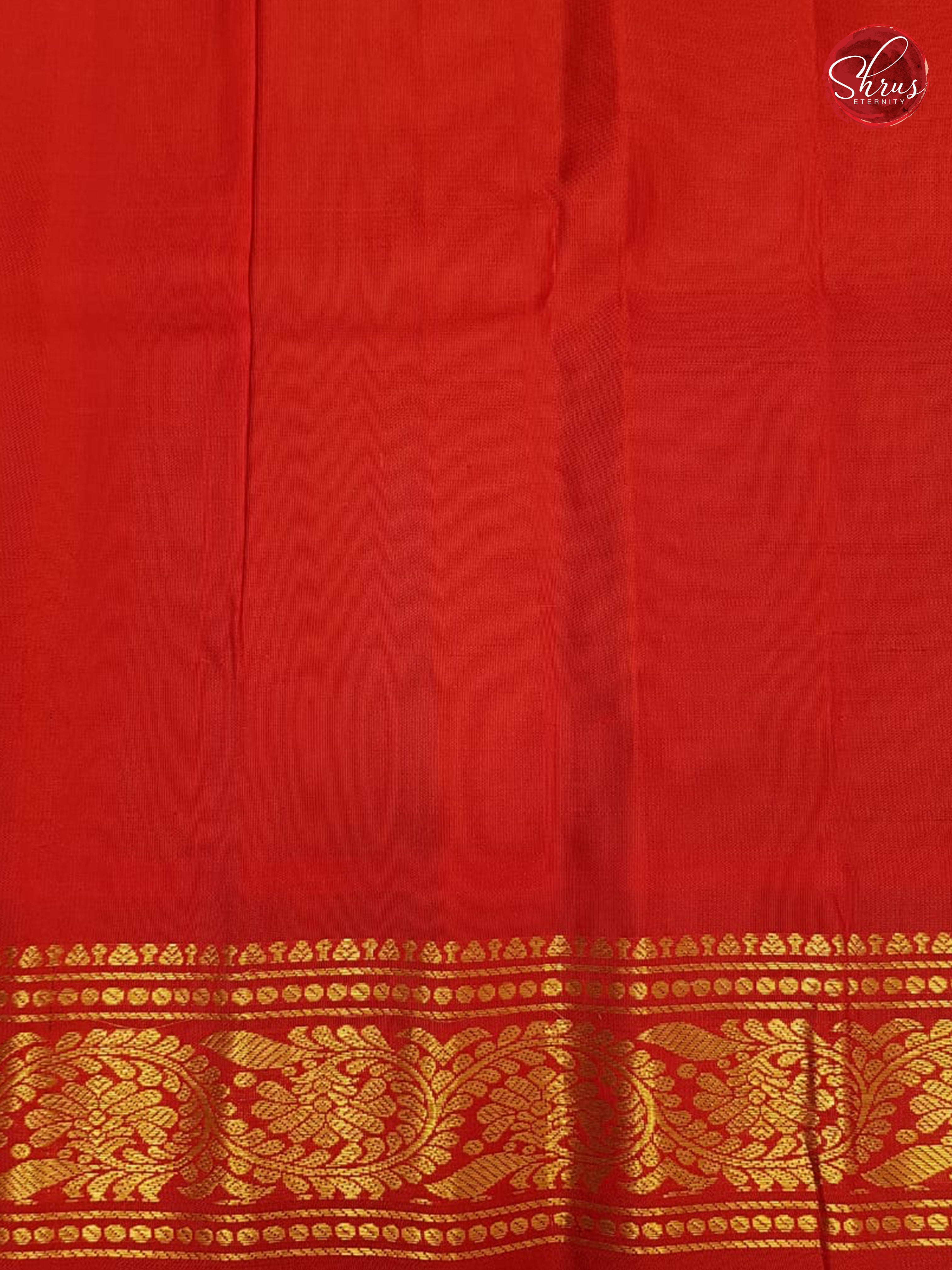 Green & Red - Gadwal Silk - Shop on ShrusEternity.com