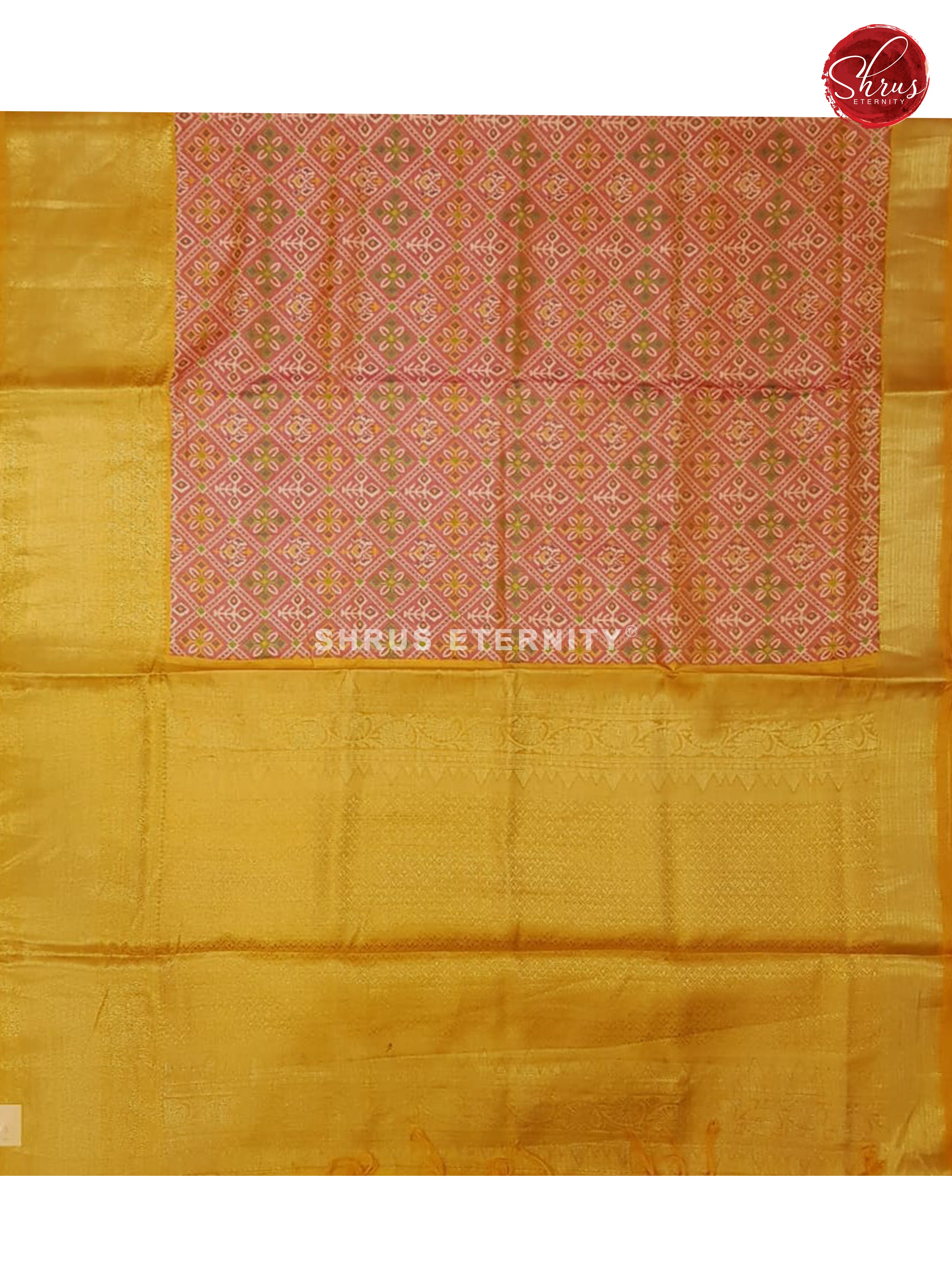 Pink & Orange - Semi Patola - Shop on ShrusEternity.com