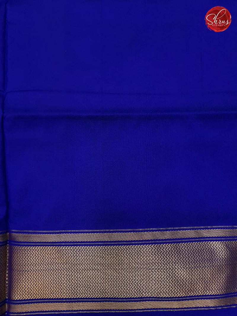Copper Sulphate Blue & Blue - Double Ikat Silk - Shop on ShrusEternity.com