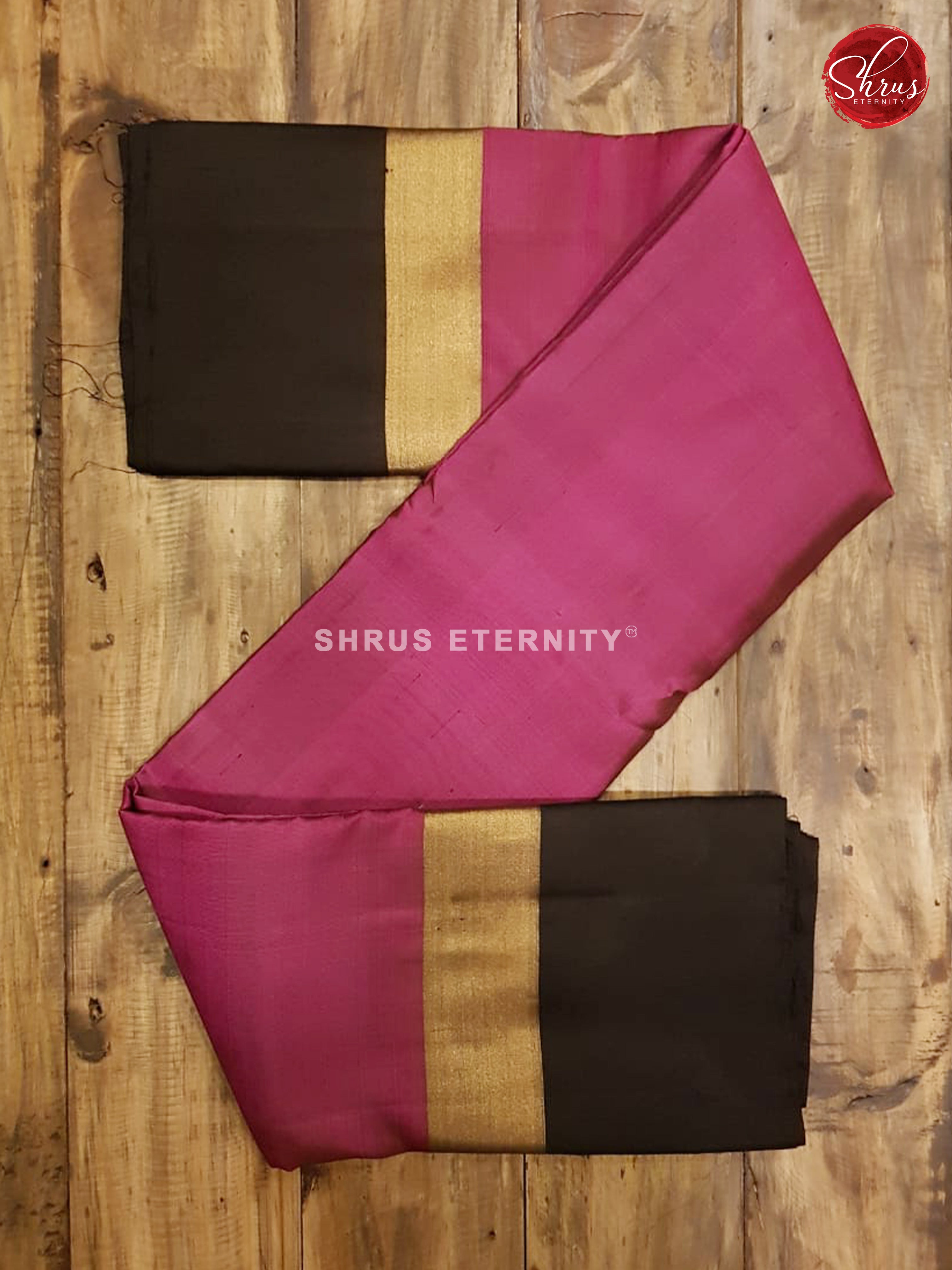 Magenta & Black  - Soft Silk - Shop on ShrusEternity.com
