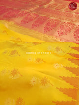 Yellow & Pink   - Soft Silk - Shop on ShrusEternity.com