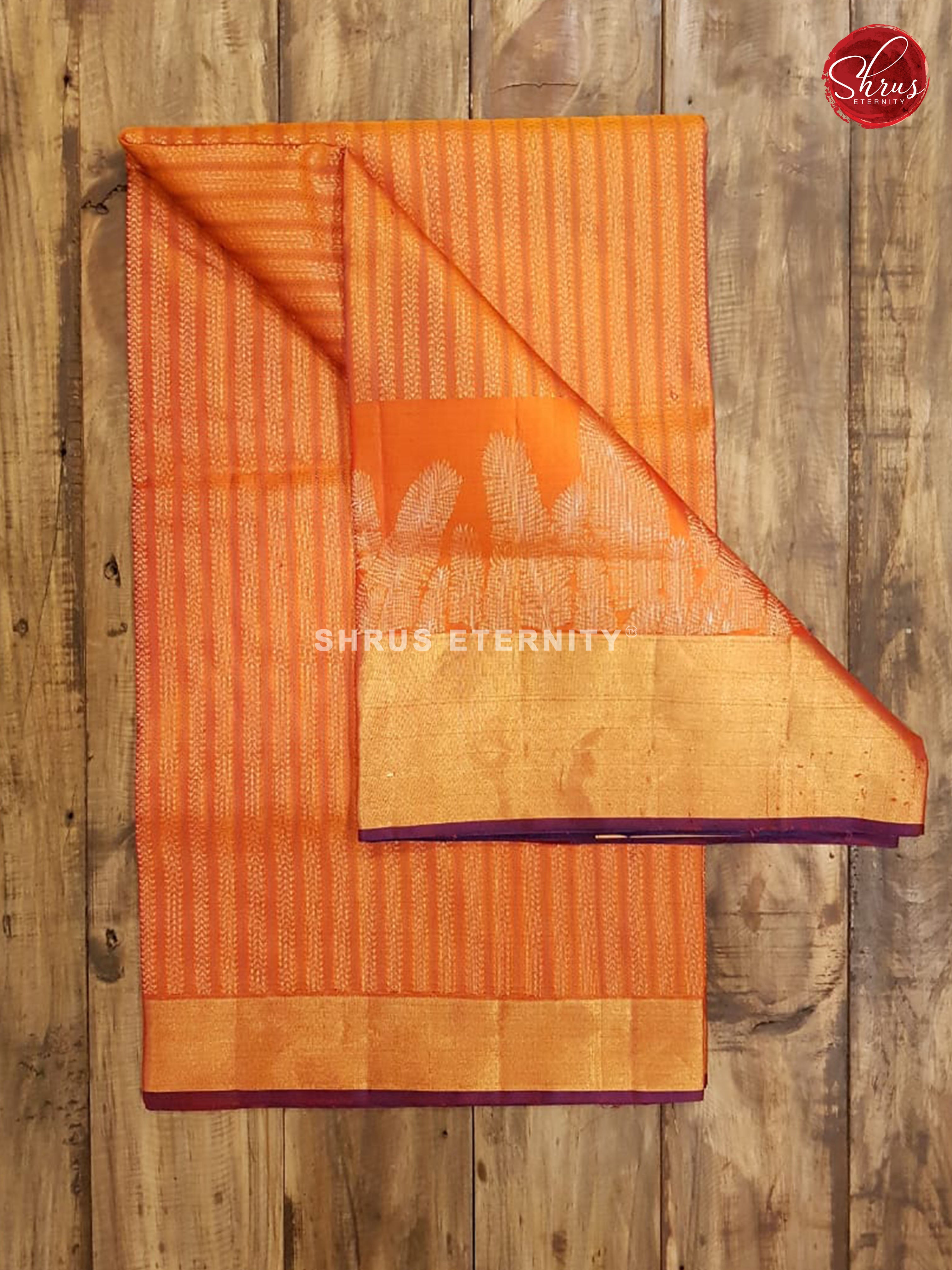 Orange &  Blue - Soft Silk - Shop on ShrusEternity.com