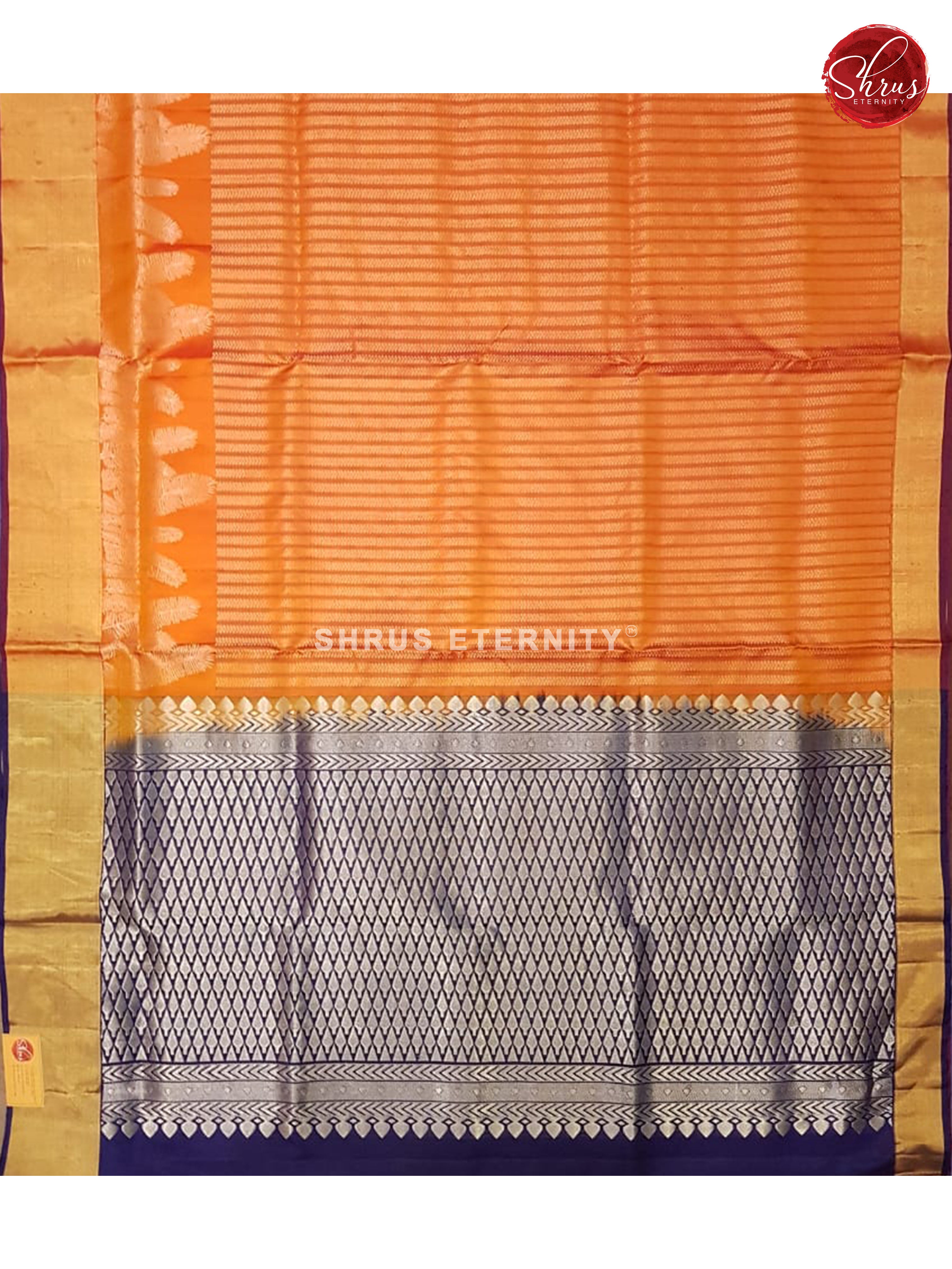 Orange &  Blue - Soft Silk - Shop on ShrusEternity.com