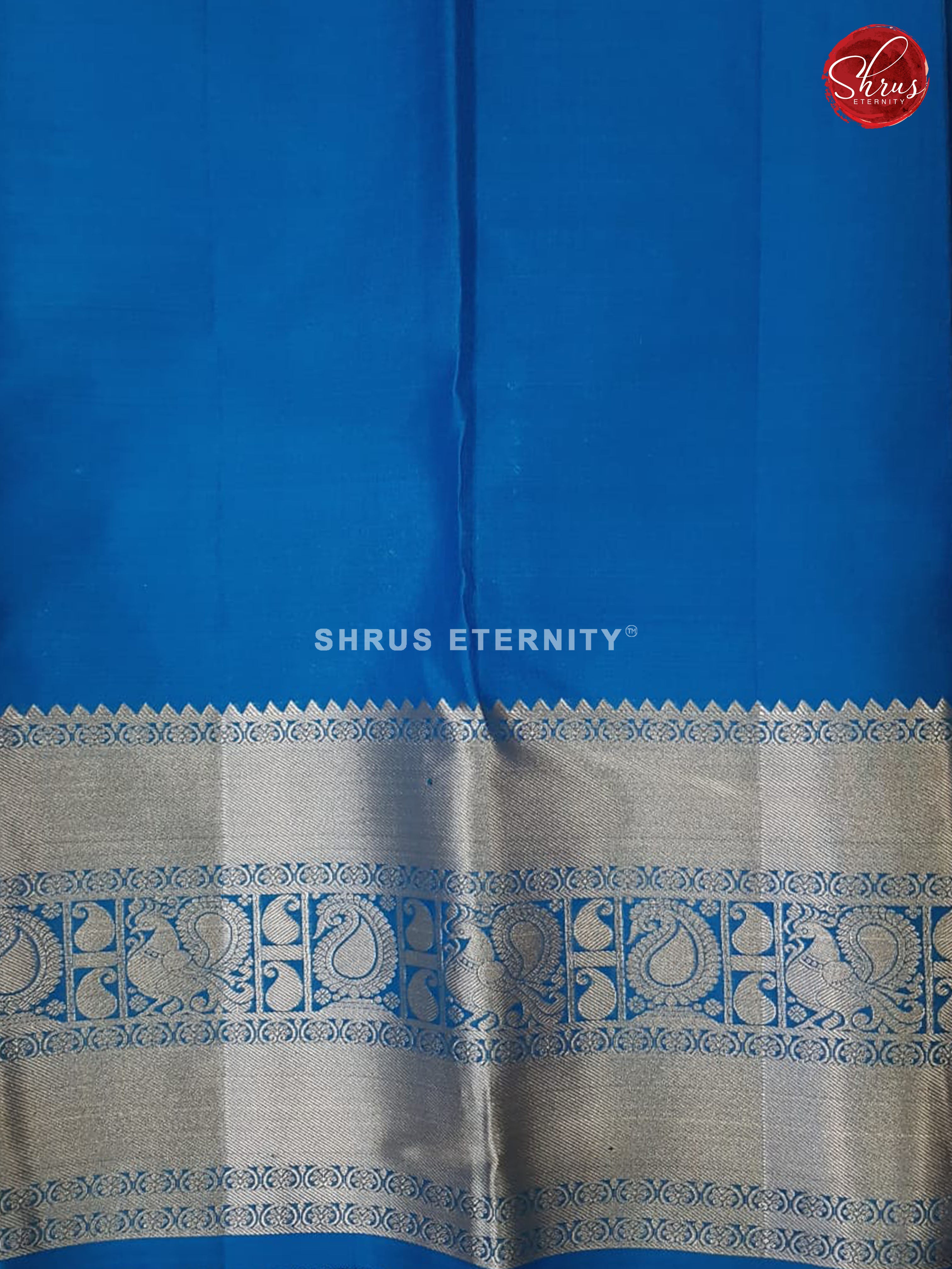 Lime Yellow & Blue - Kanchipuram Silks - Shop on ShrusEternity.com
