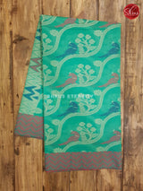 Rama Green & Pink -Kora Cotton - Shop on ShrusEternity.com