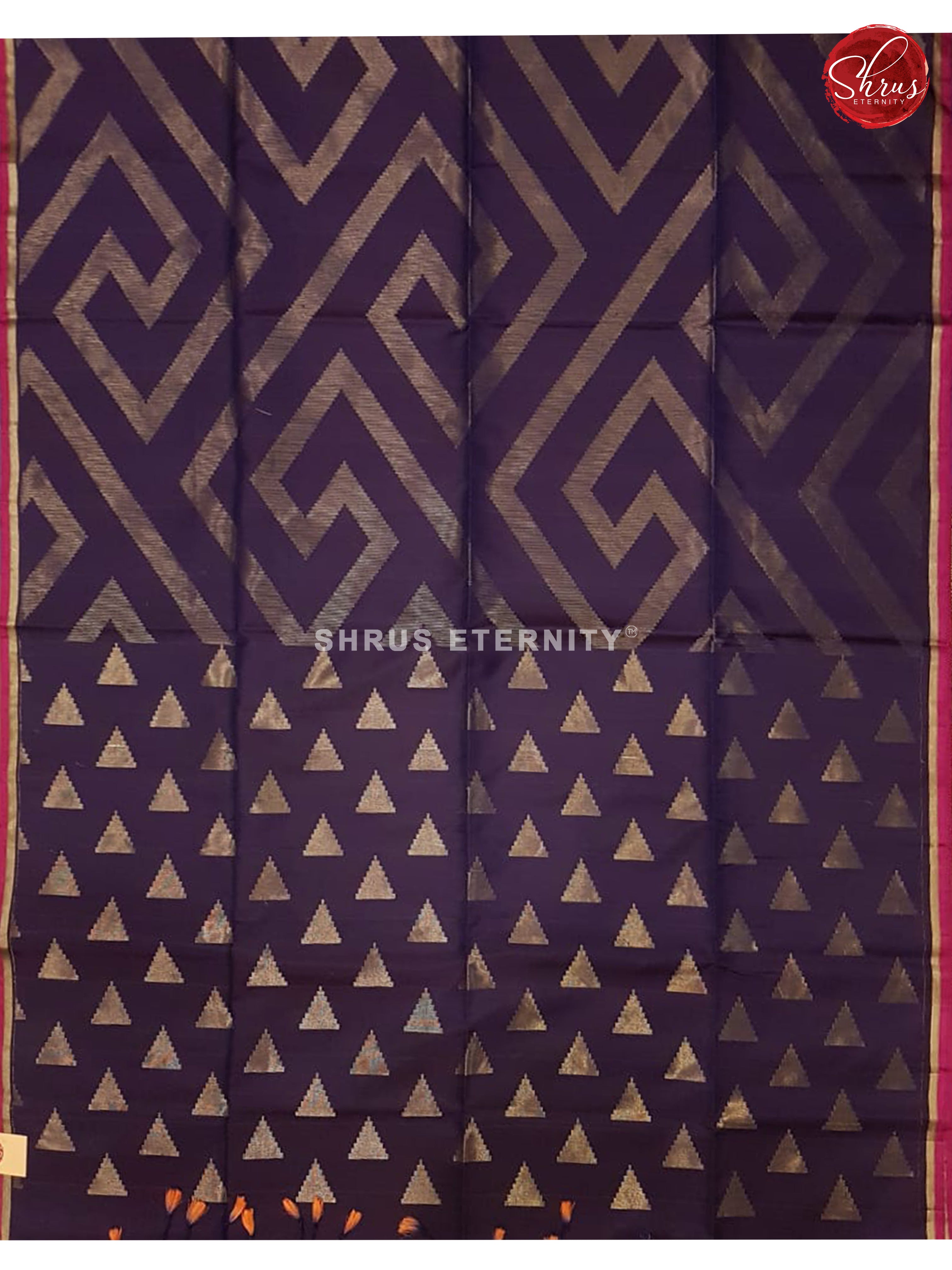 Violetish Blue & Pink - Soft Silk - Shop on ShrusEternity.com