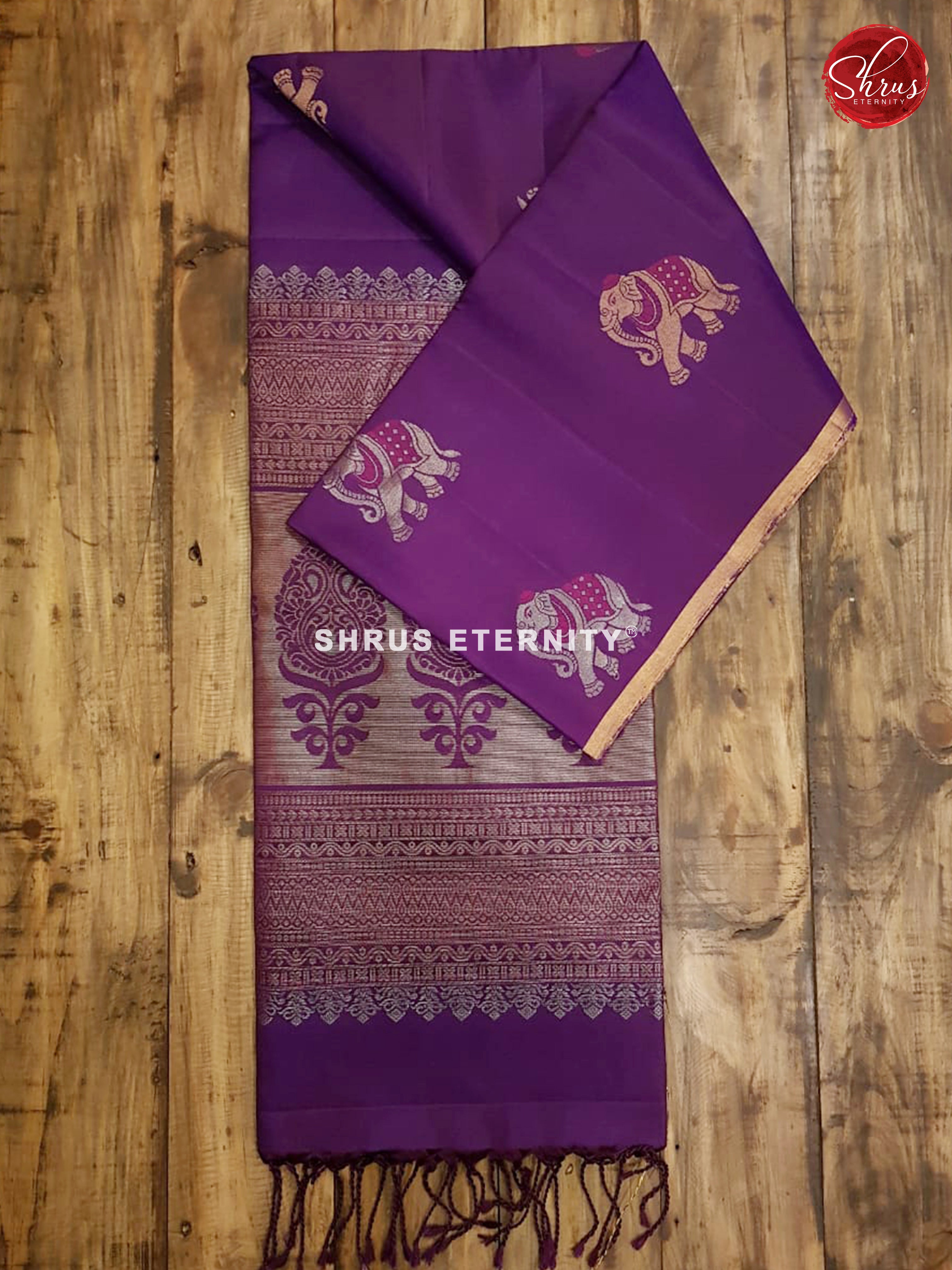 Purple (Single  tone) - Soft Silk - Shop on ShrusEternity.com