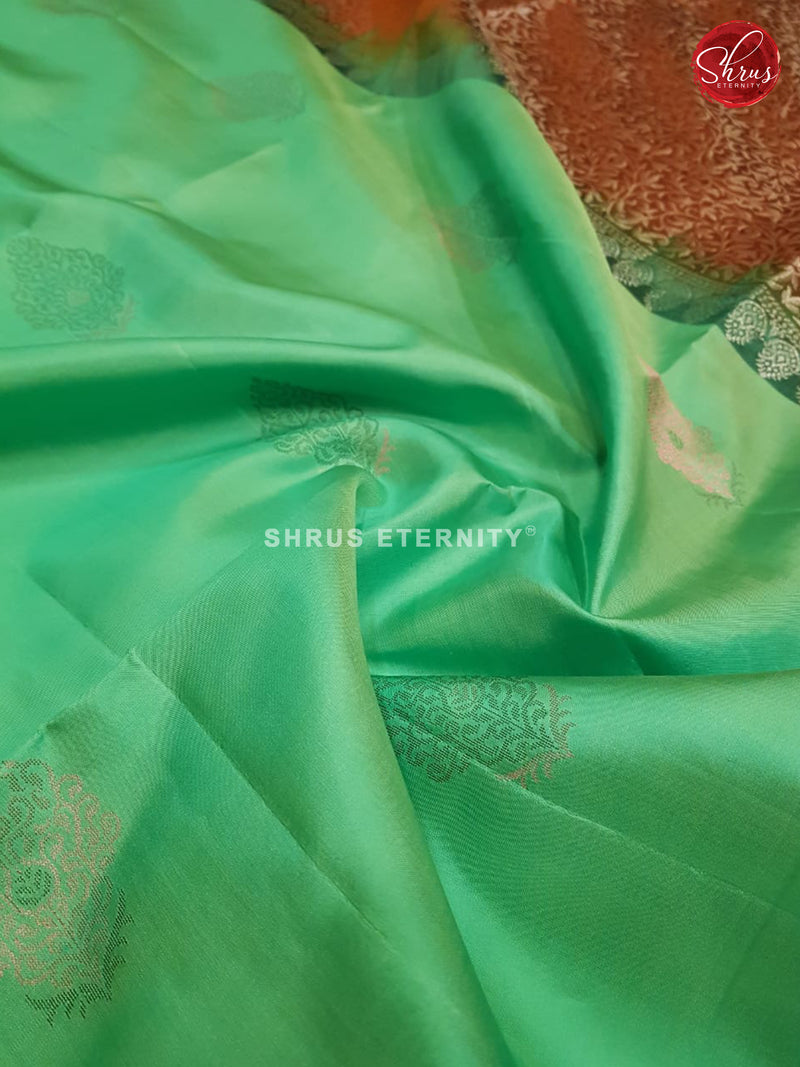 Apple Green & Brown - Soft Silk - Shop on ShrusEternity.com