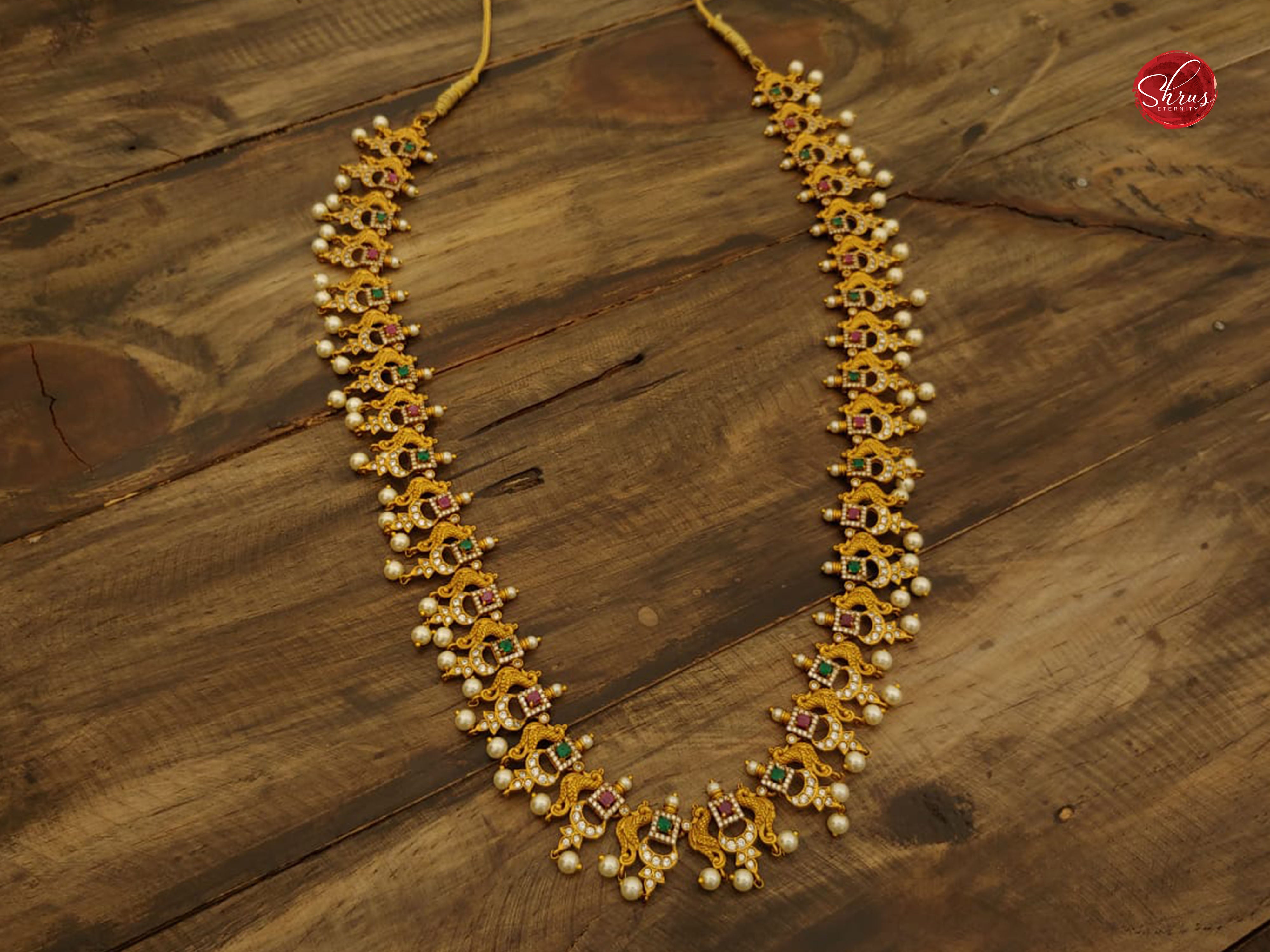 Accessories - Neck piece & Earrings (Artificial) - Shop on ShrusEternity.com