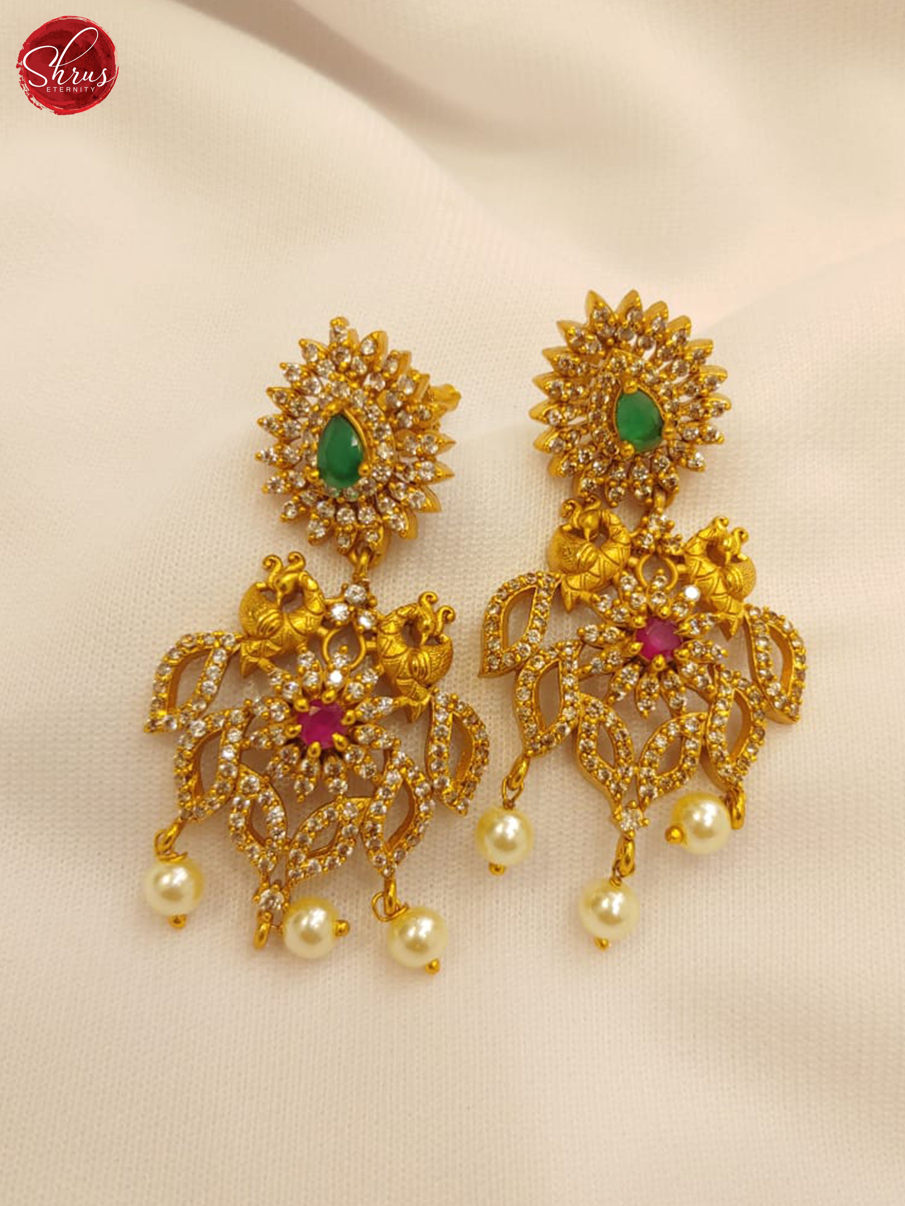 Accessories neck piece &earrings (artificial ) - Shop on ShrusEternity.com