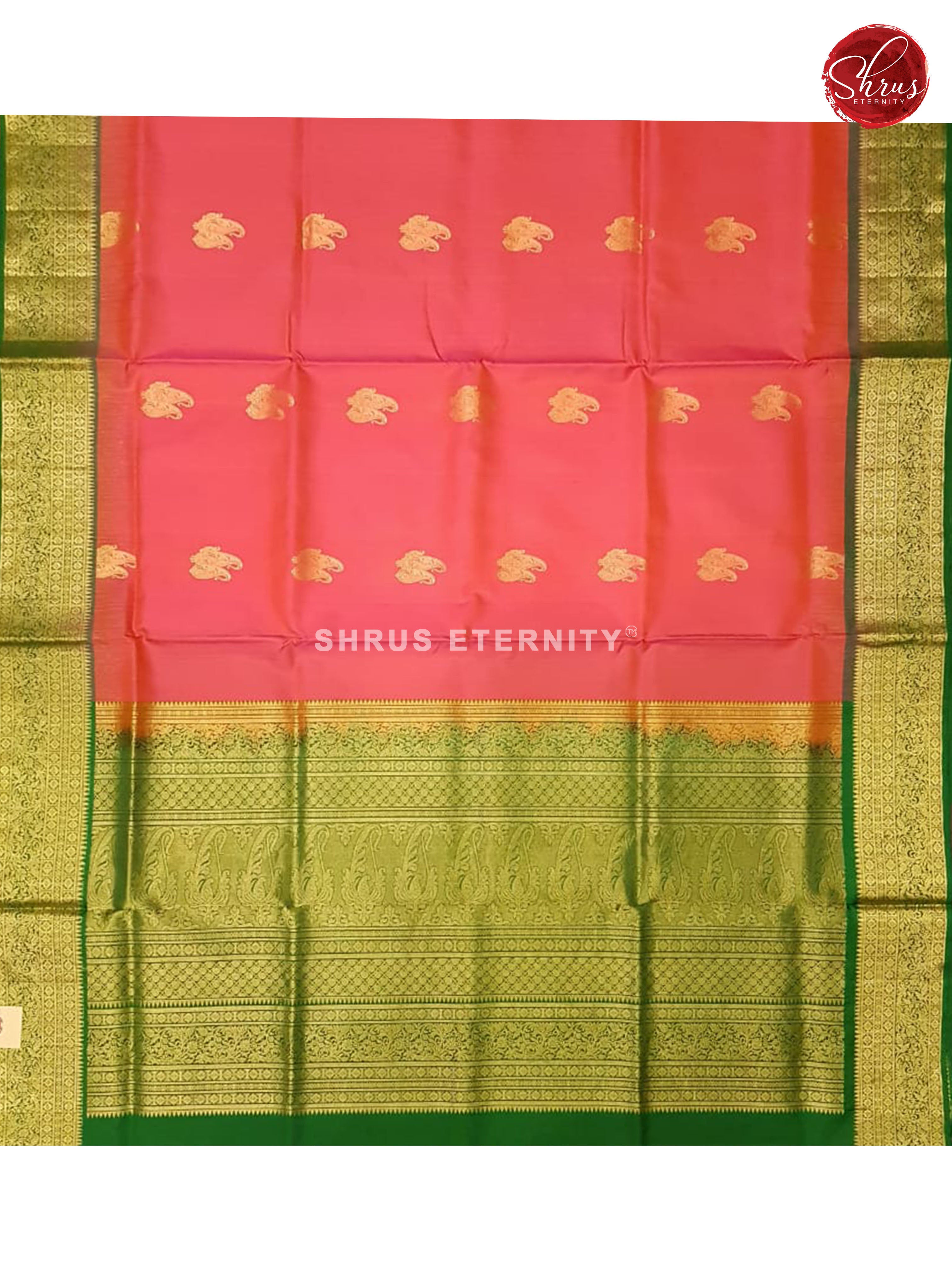 Pink & Green  - Soft Silk - Shop on ShrusEternity.com