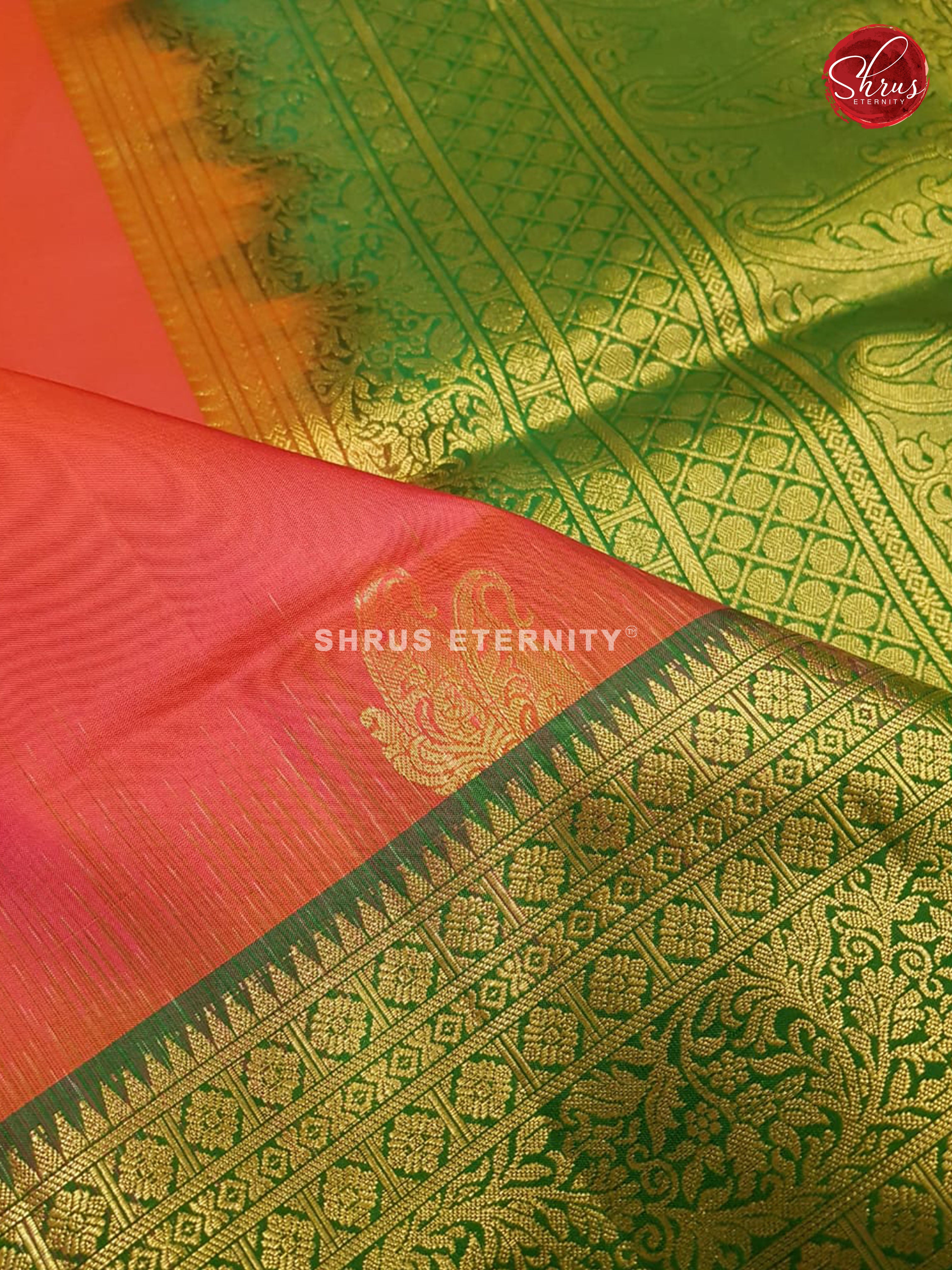 Pink & Green  - Soft Silk - Shop on ShrusEternity.com