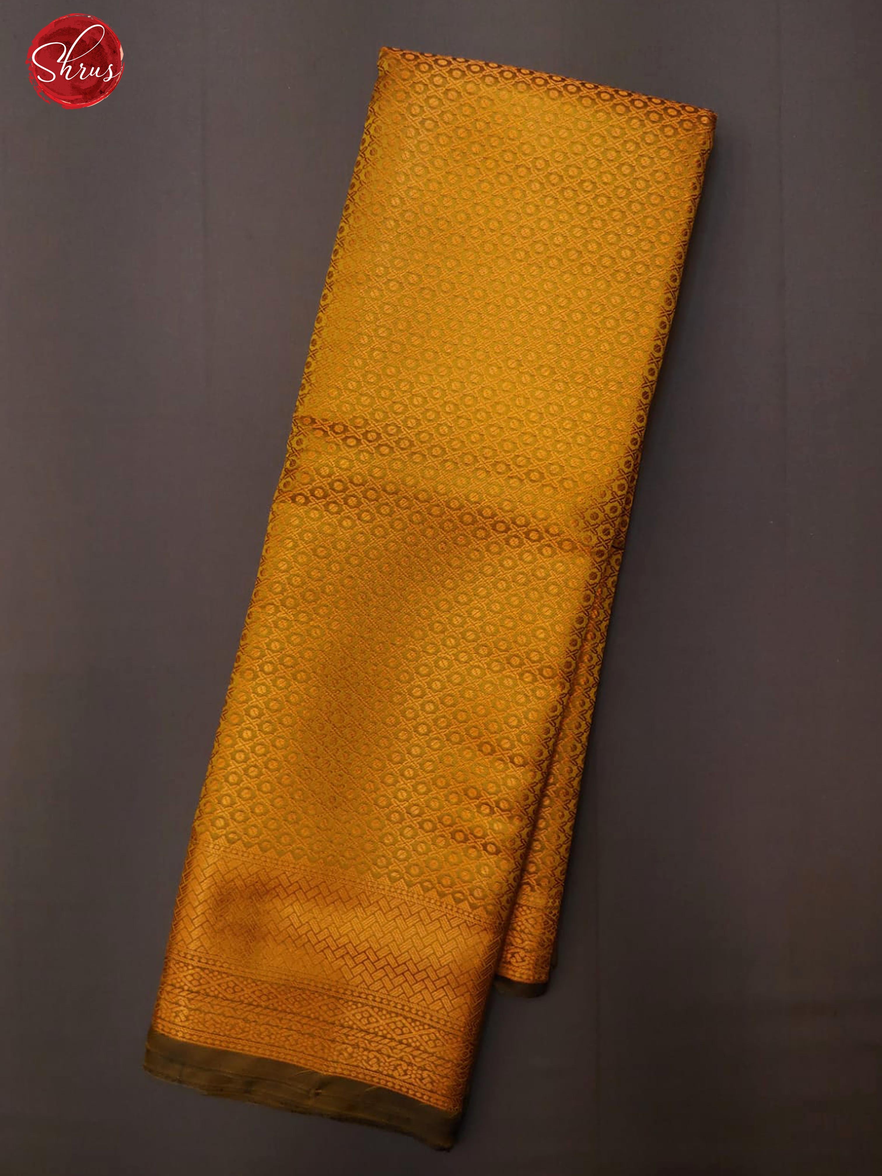 Light Green(Single Tone)- Semi Kanchipuram Dola Silk with zari woven brocade on the body& Zari Border - Shop on ShrusEternity.com