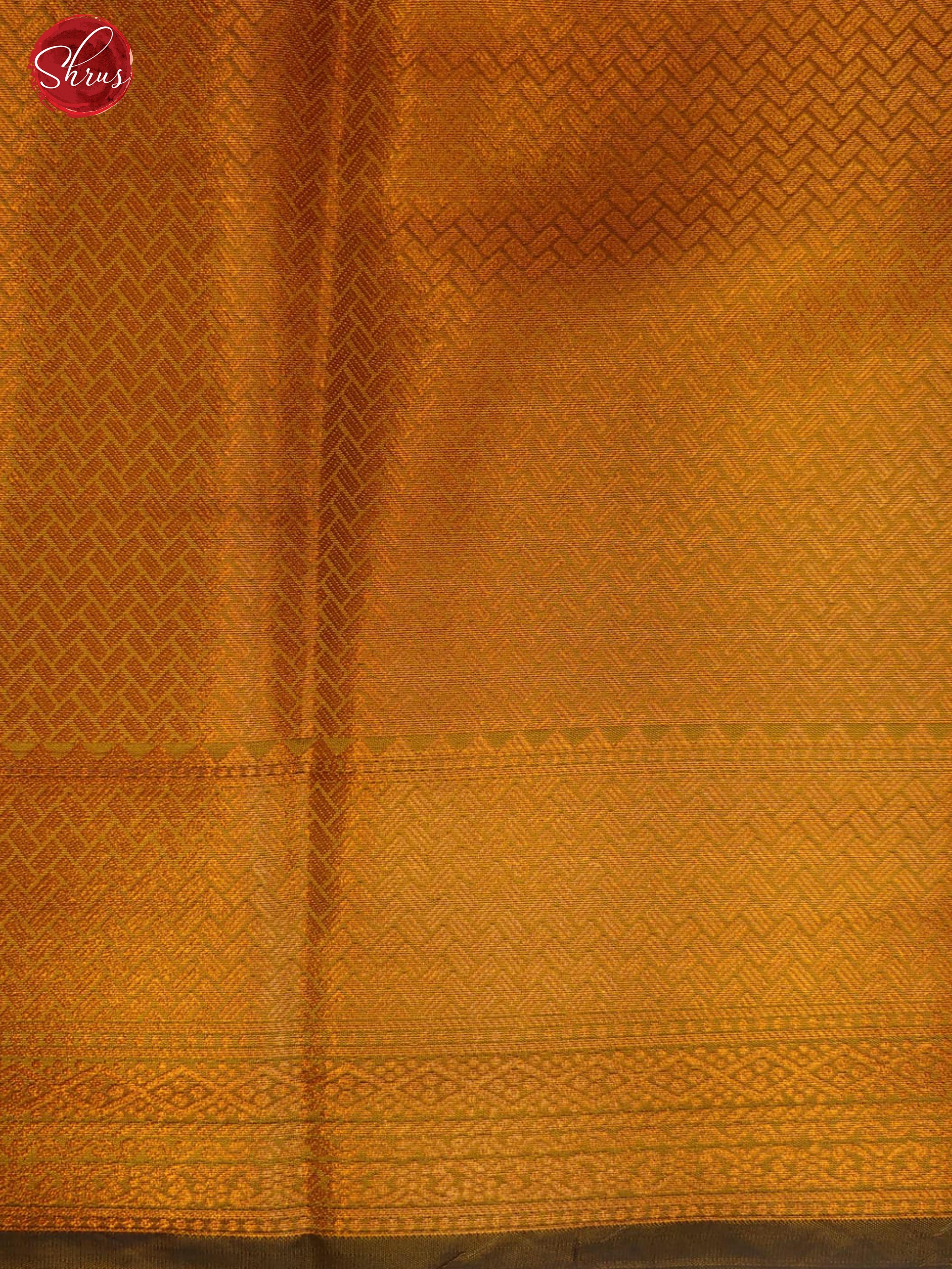 Light Green(Single Tone)- Semi Kanchipuram Dola Silk with zari woven brocade on the body& Zari Border - Shop on ShrusEternity.com