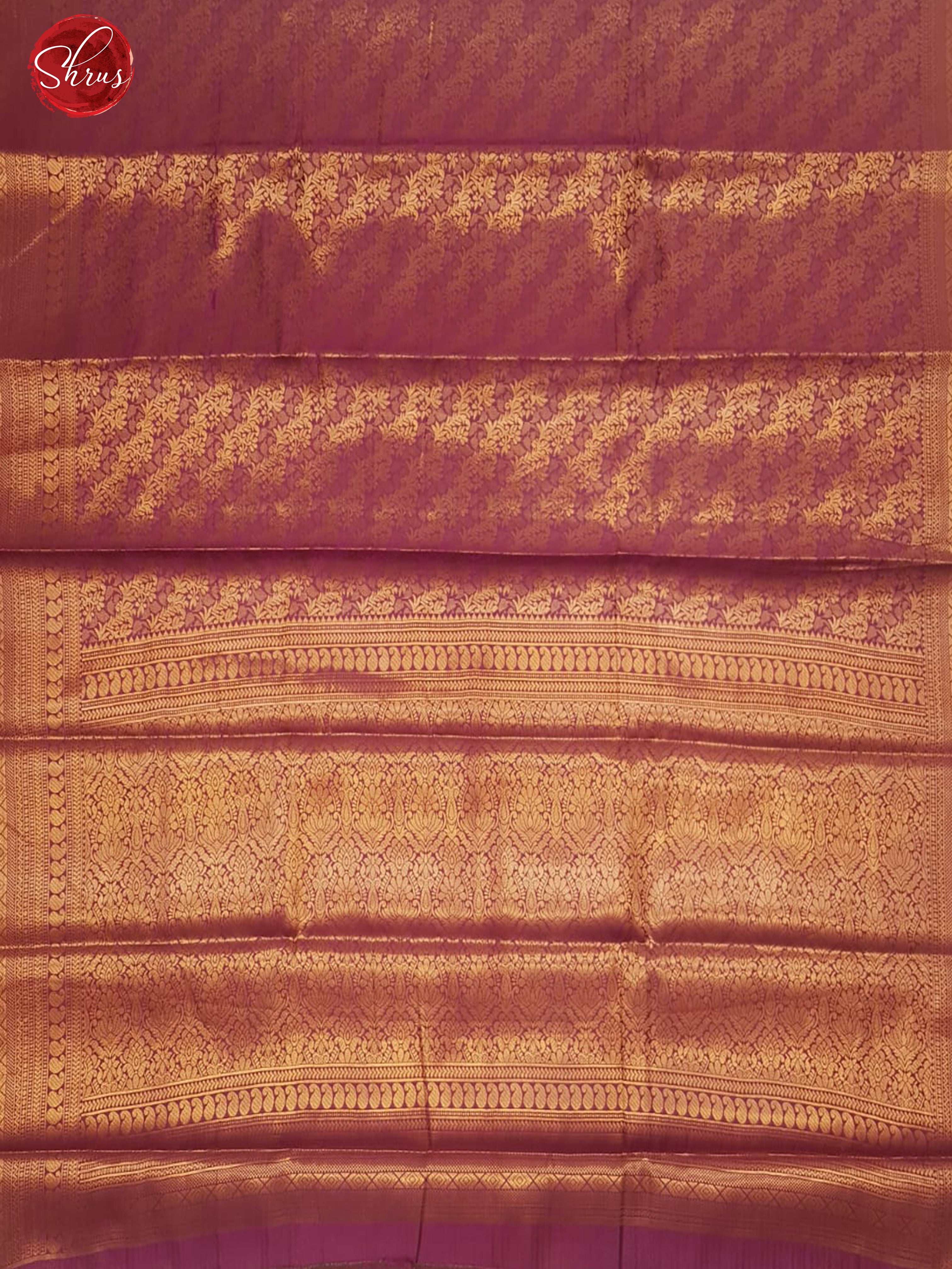Maroon(Single tone)- Kanchi Dola(Art Silk) with zari brocade on the body & Zari Border - Shop on ShrusEternity.com