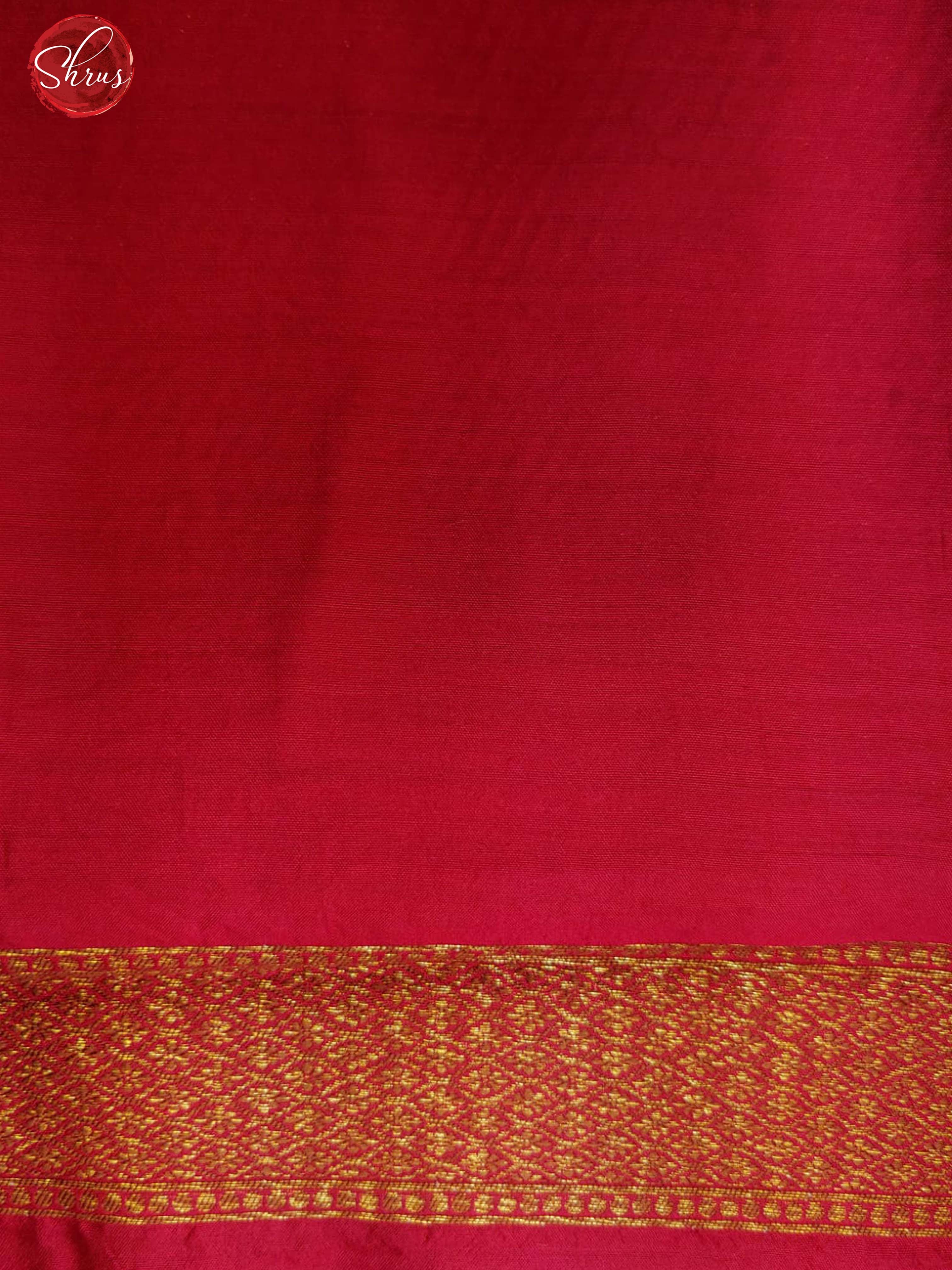 Peacock Blue & Pink - Banarasi Silk with zari woven floral motifs on the body & Zari Border - Shop on ShrusEternity.com