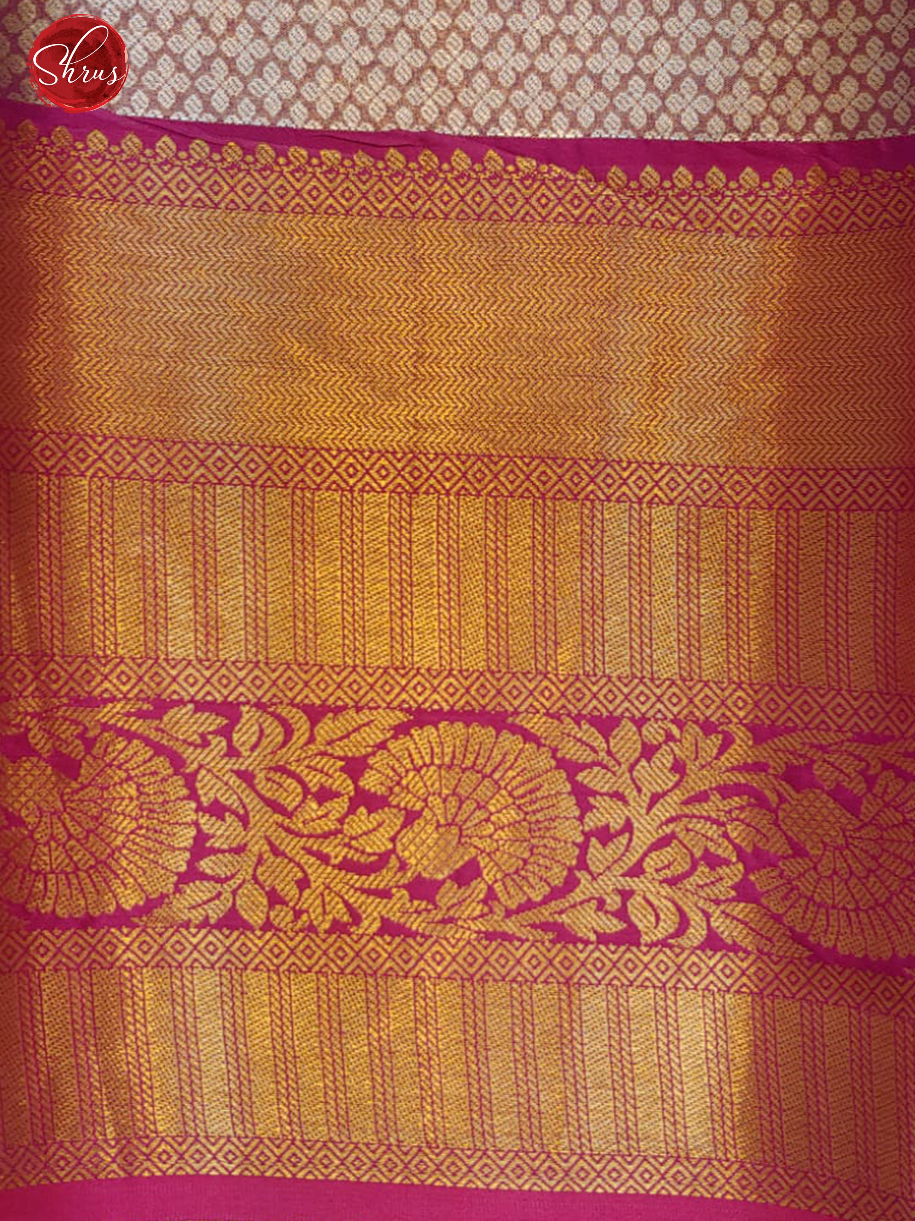 Purple & Pink - Tissue Banarasi with zari brocade on the body and zari border - Shop on ShrusEternity.com