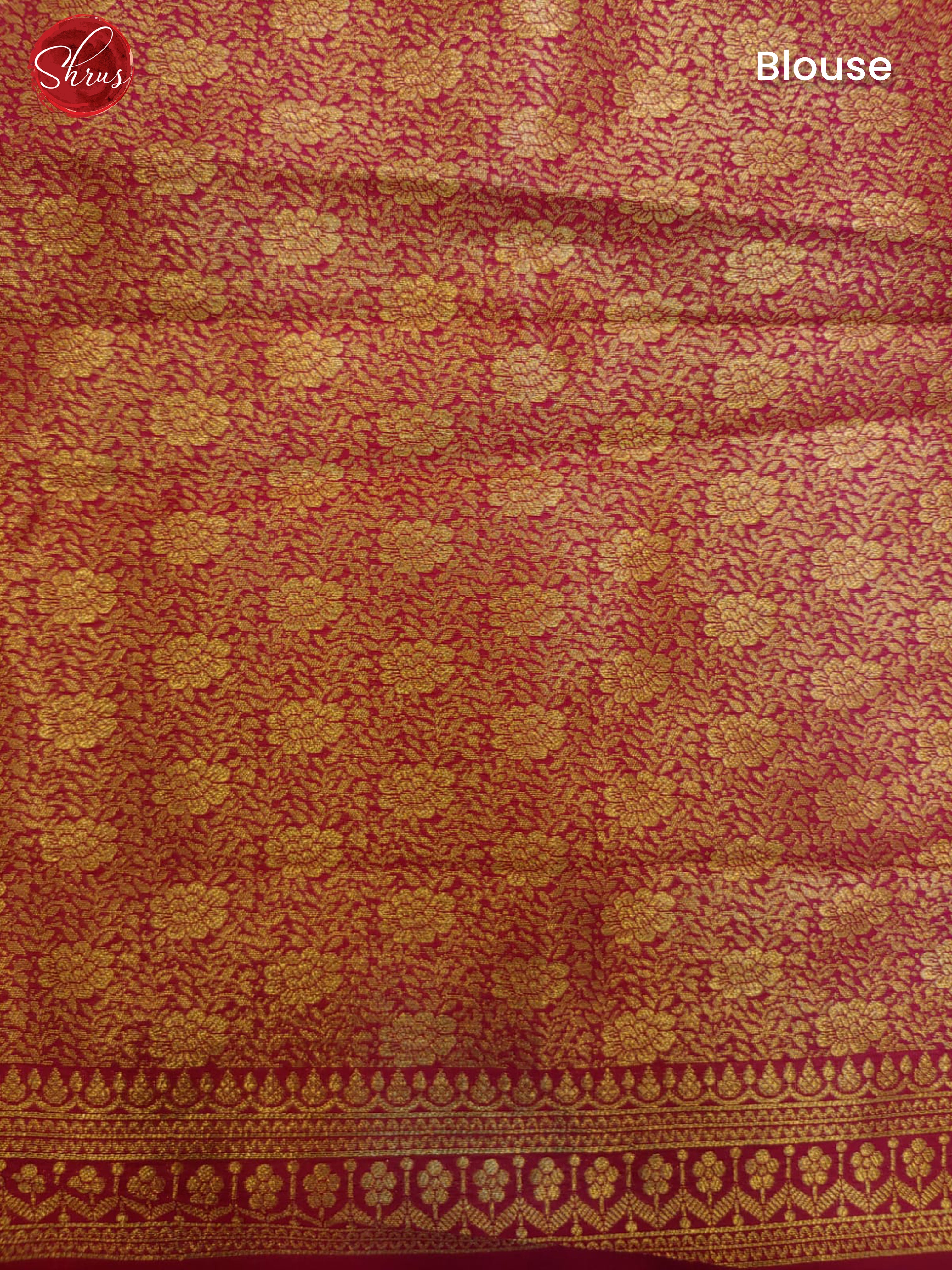 Green & Pink - Chiffon Semi Stitched Lehenga  with zari brocade on the  skirt & Contrast Dupatta - Shop on ShrusEternity.com