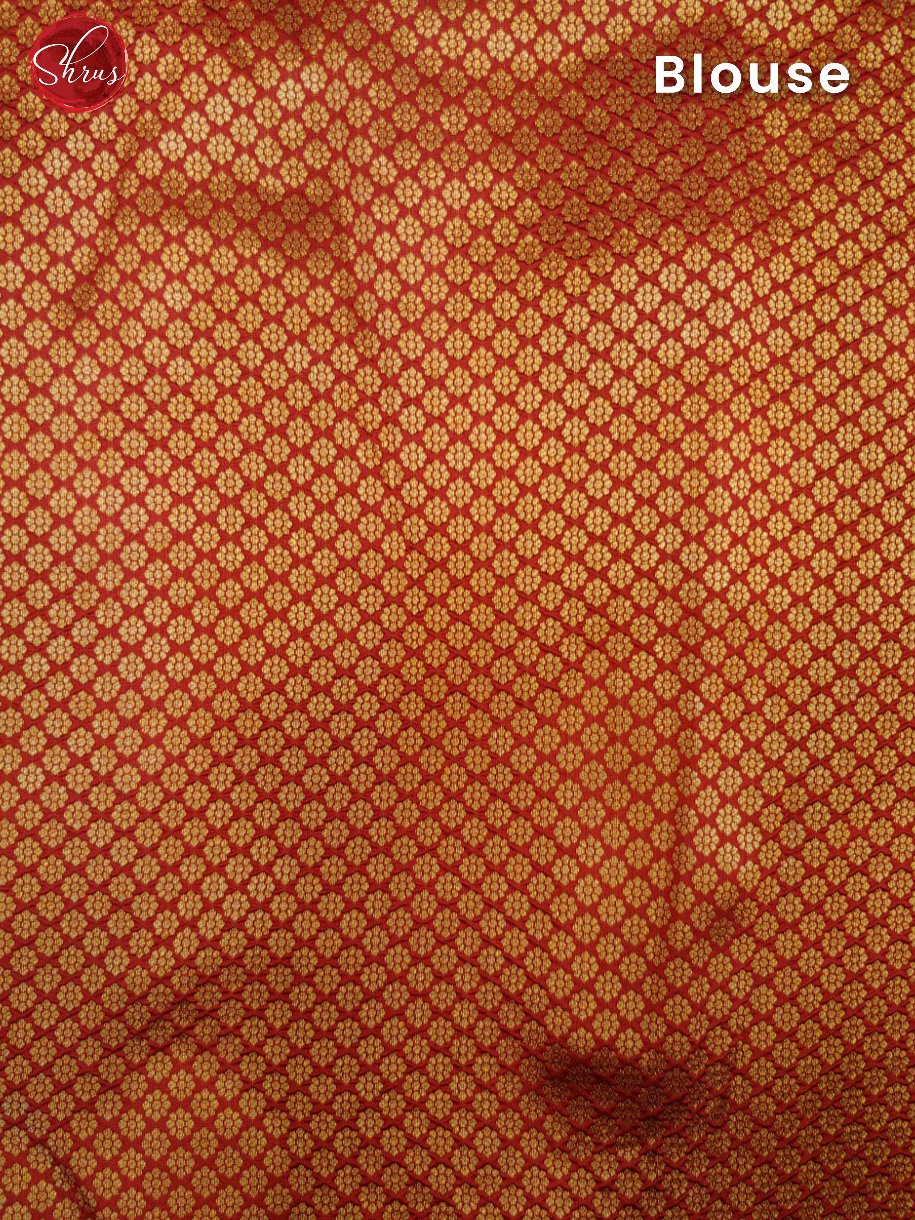Green & Red- Chiffon Semi Stitched Lehenga with zari butta skirt & Contrast Dupatta - Shop on ShrusEternity.com