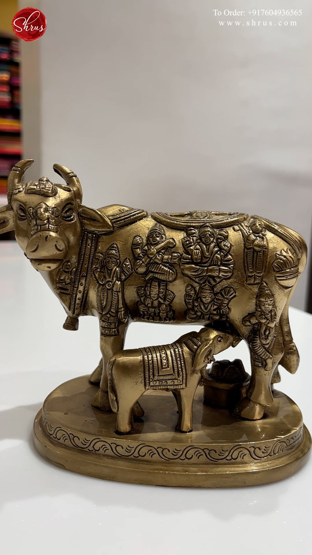 4.7” Gomatha with Calf Antique Finish - Shop on ShrusEternity.com