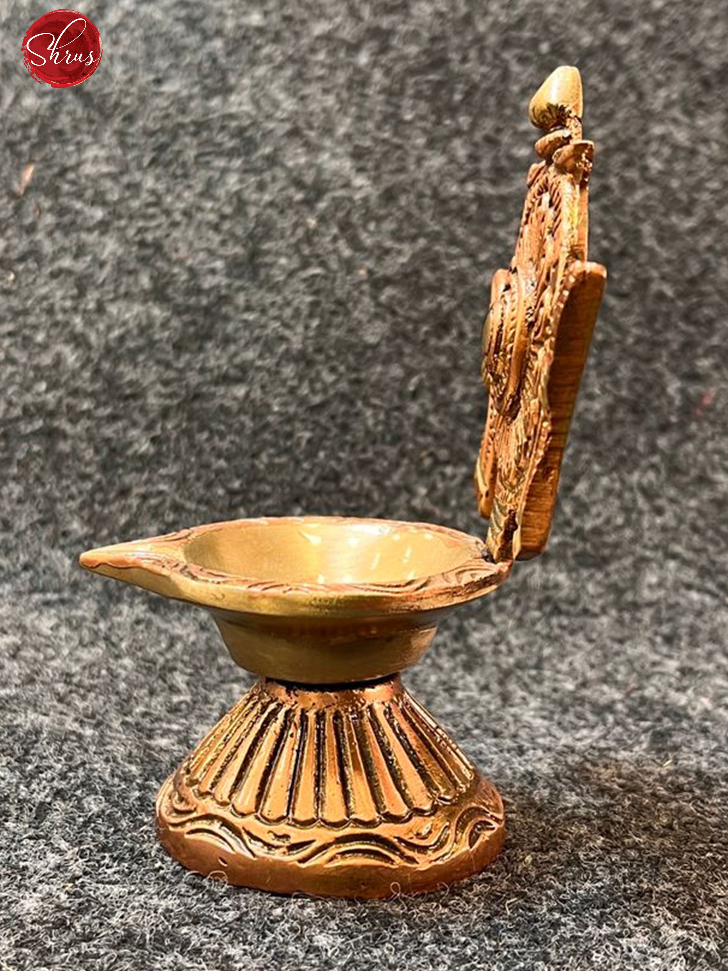 Antique Brass & Copper - Balaji Chakra Deepam - Shop on ShrusEternity.com