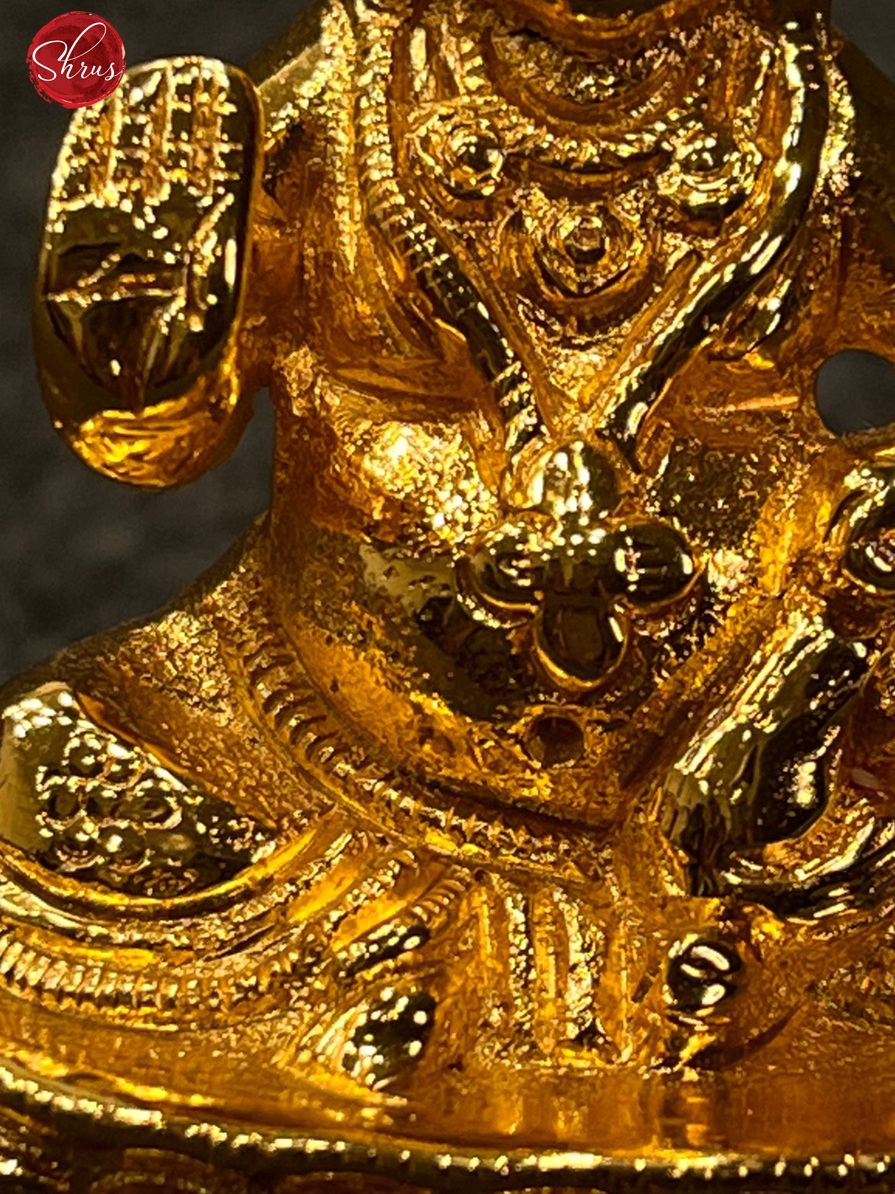 24 KT Gold Plated Dhan Kubera - Shop on ShrusEternity.com