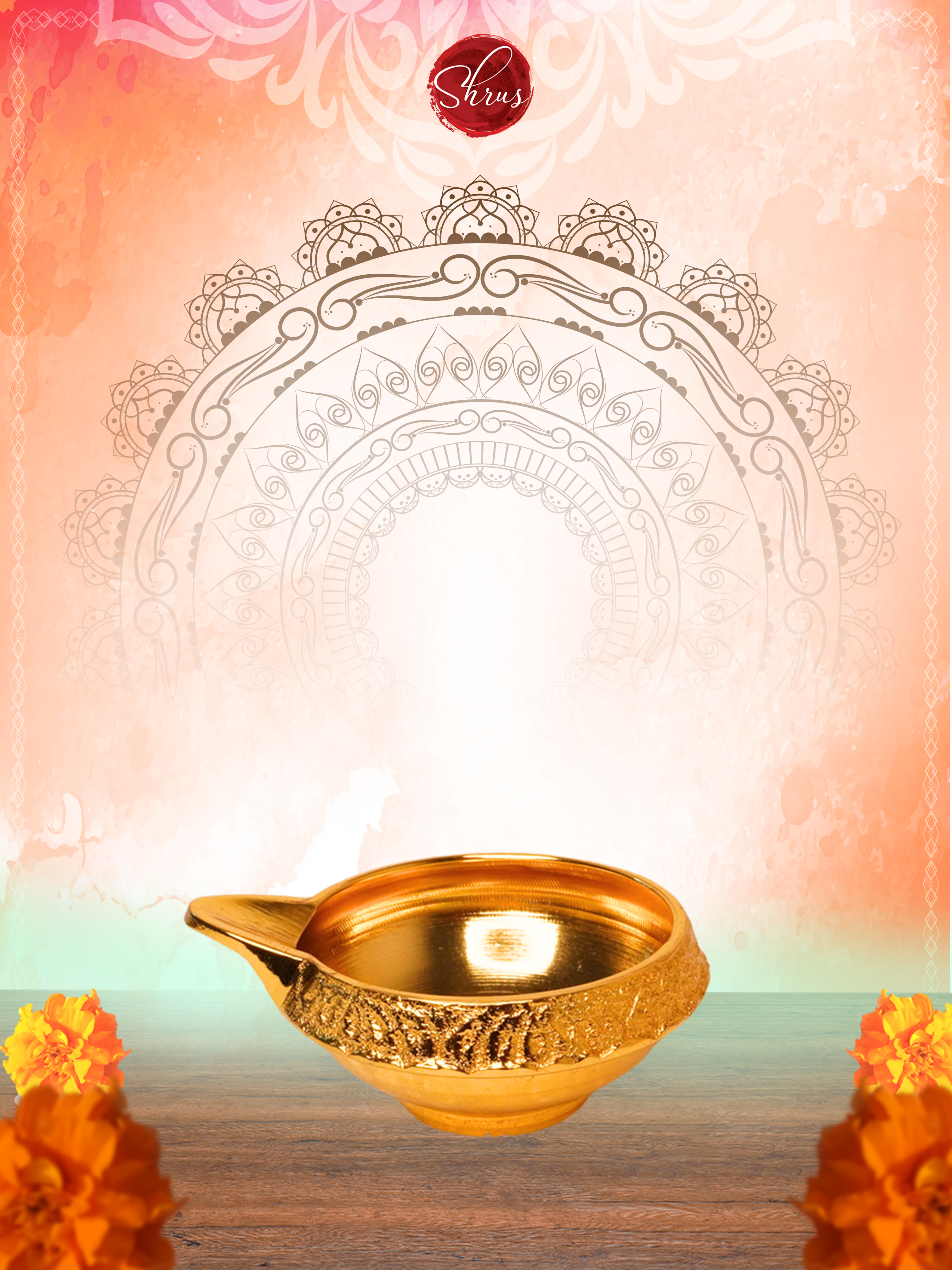 24 KT Gold Plated Small Kubera Deepam / Oil Lamp/ Diyas for Puja room/ gifting and Home Decor in Dual Tone Finish (Pack of Six) - Shop on ShrusEternity.com